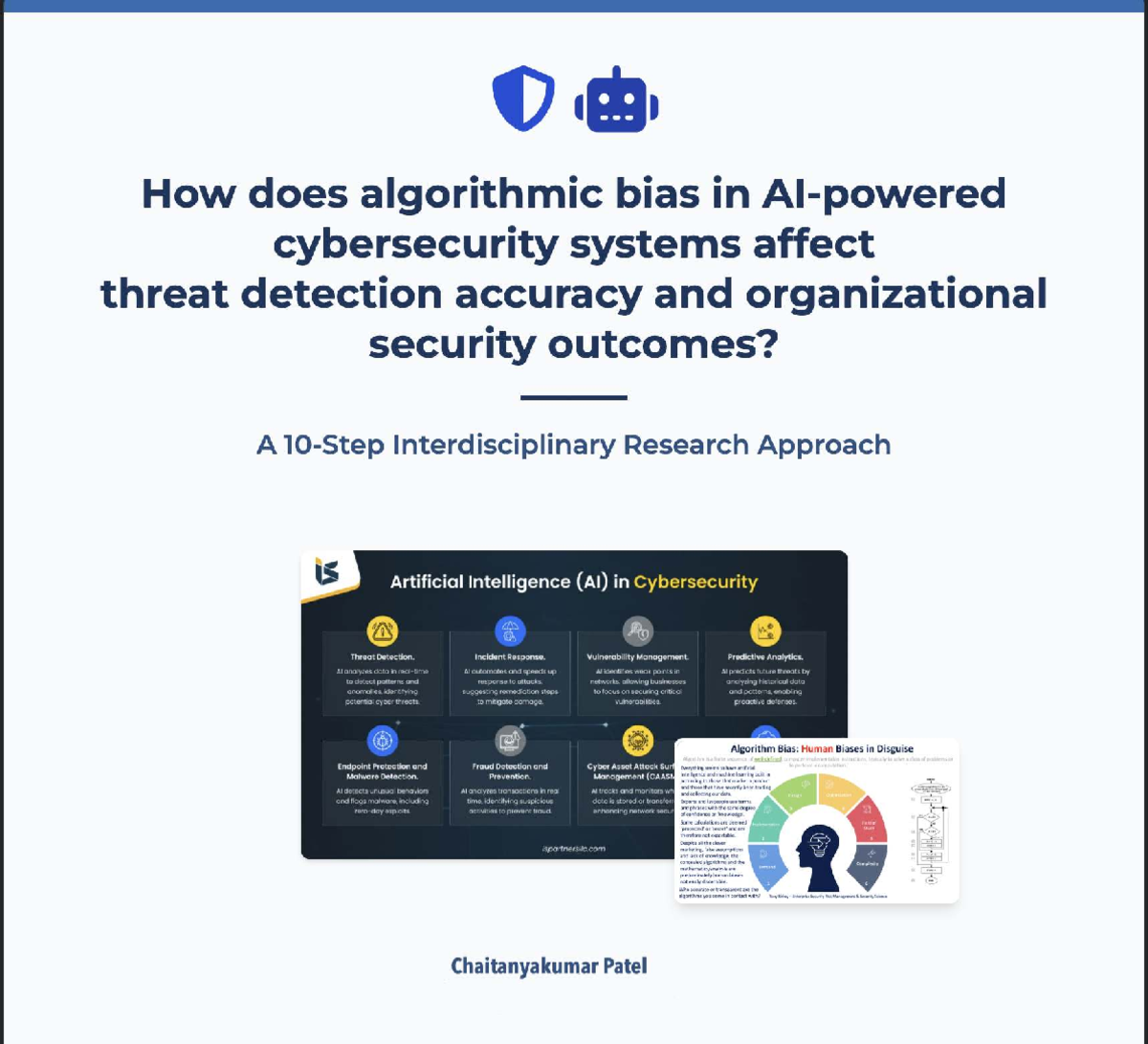 Interdisciplinary Insights on Algorithmic Bias in Cybersecurity: CA AI ...