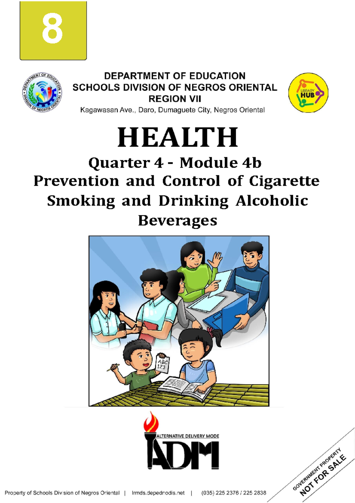 Q4 MAPEH Module 4B: Controlling Cigarette and Alcohol Use - Studocu