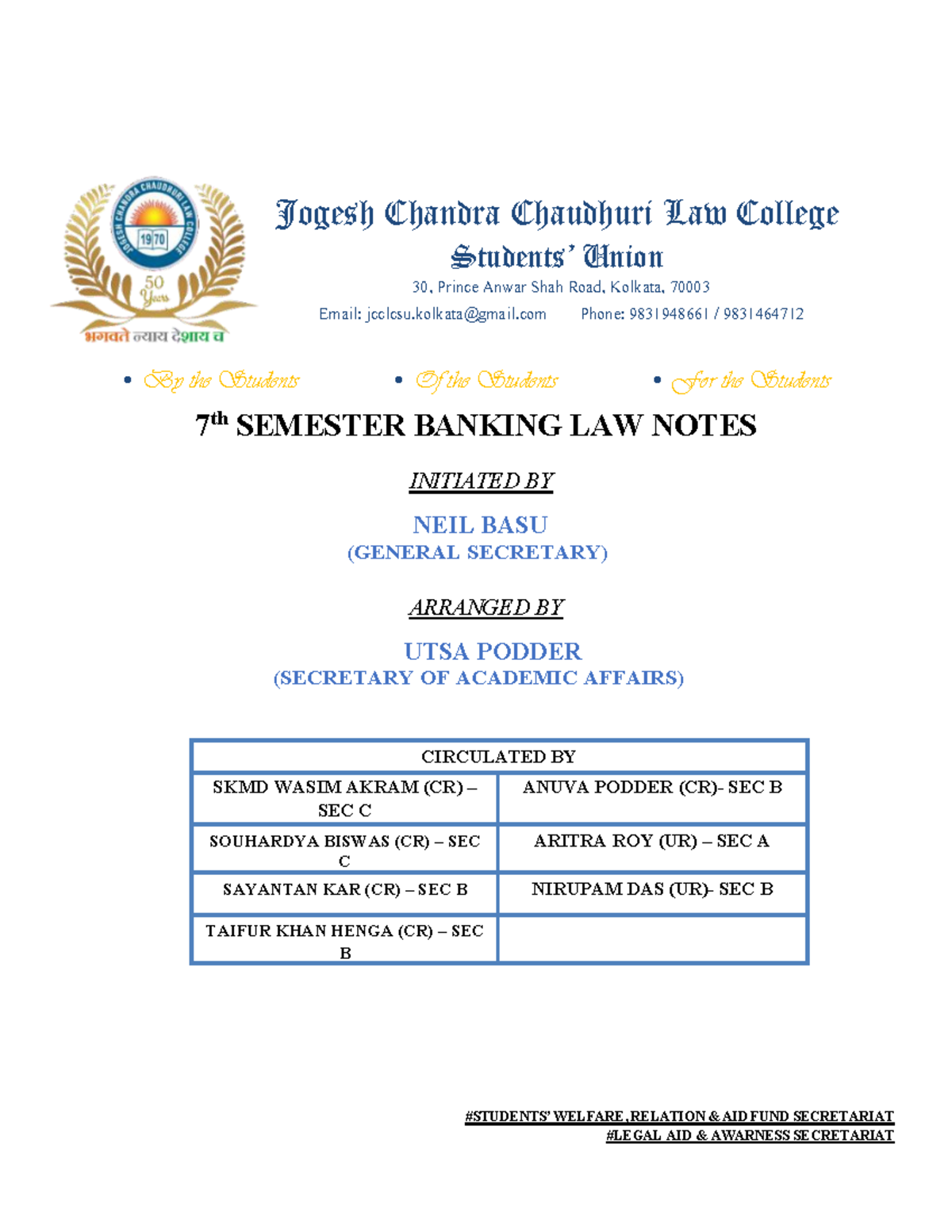 Banking Law Notes - SEM 7-1: Evolution and Current Challenges in India ...