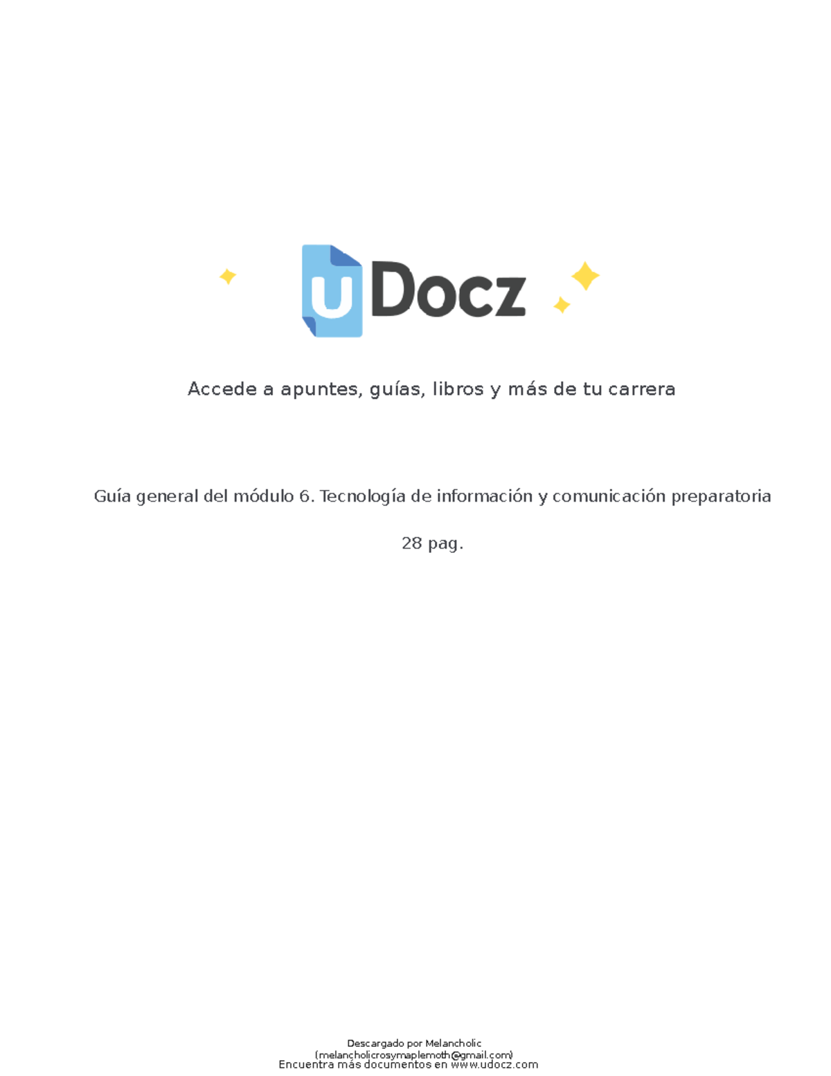 Guía General Módulo 6: Tecnología de Información y Comunicación ...