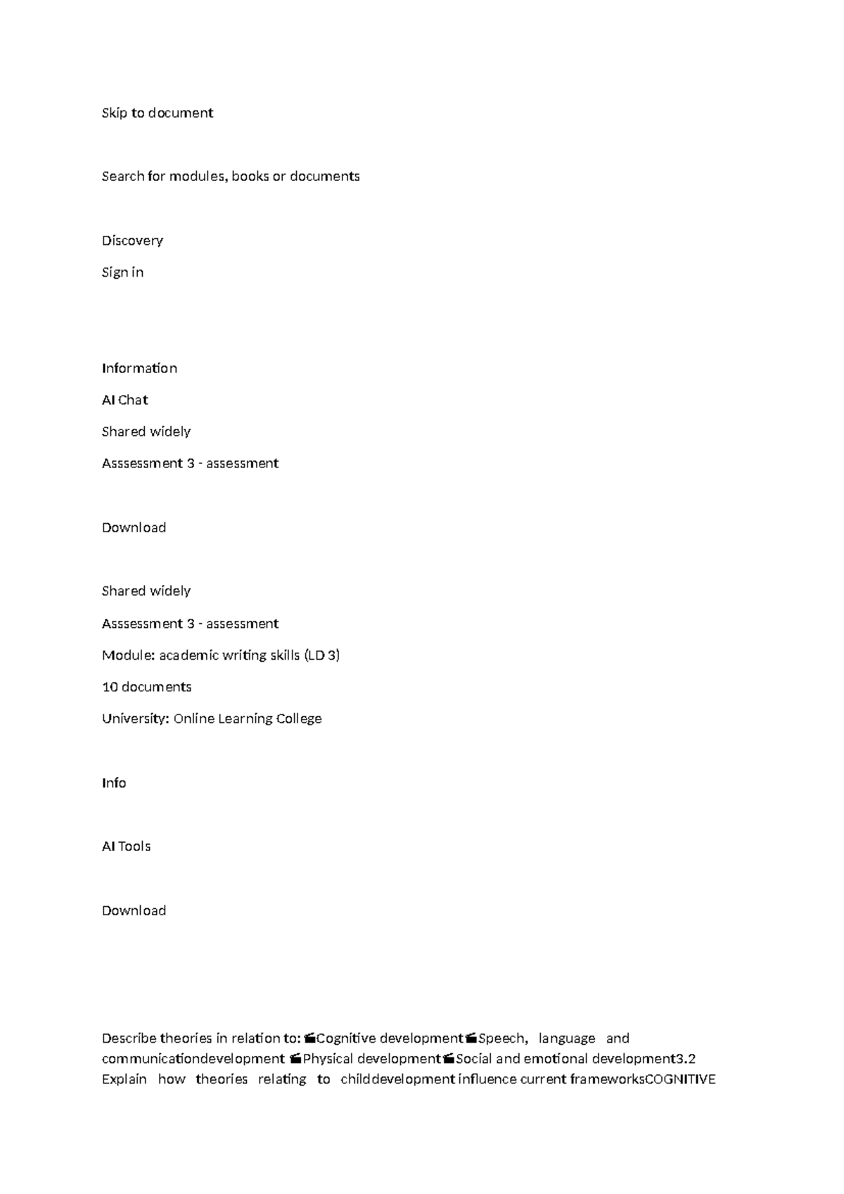 Lesson 3 - text - Skip to document Search for modules, books or ...