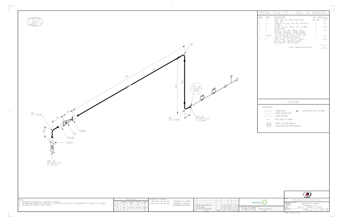 PE 1083 3 A13 R0 - asfasf - Dibujo de Ingeniería - Studocu