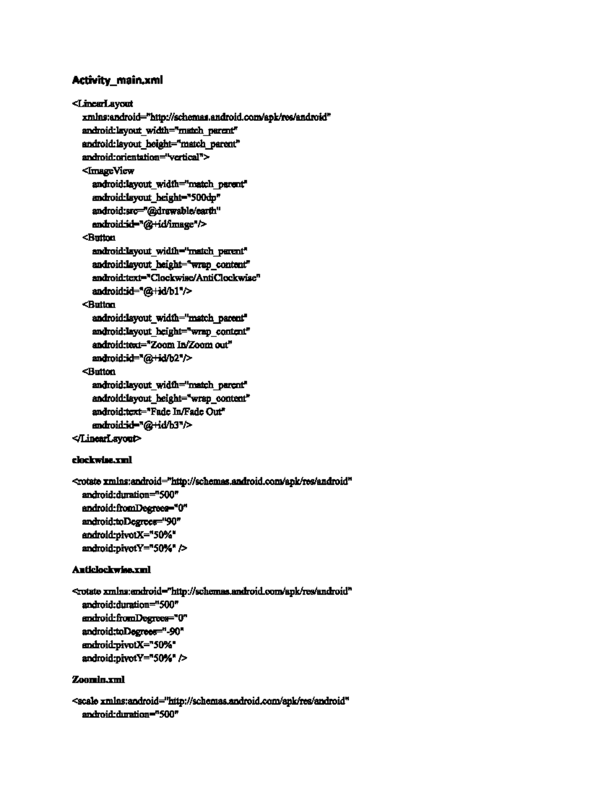 Practical 22-1, 25, 26-1: Android App Development Activities - Studocu