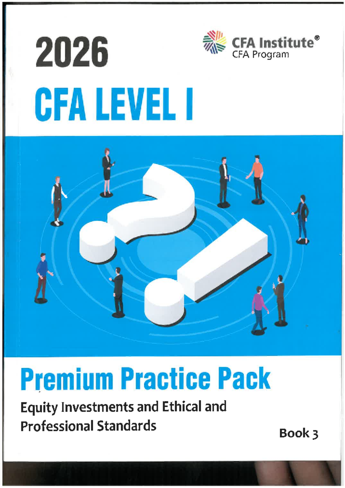 CFA 2026 Level 1: Equity Investments & Ethical Standards Practice Pack ...