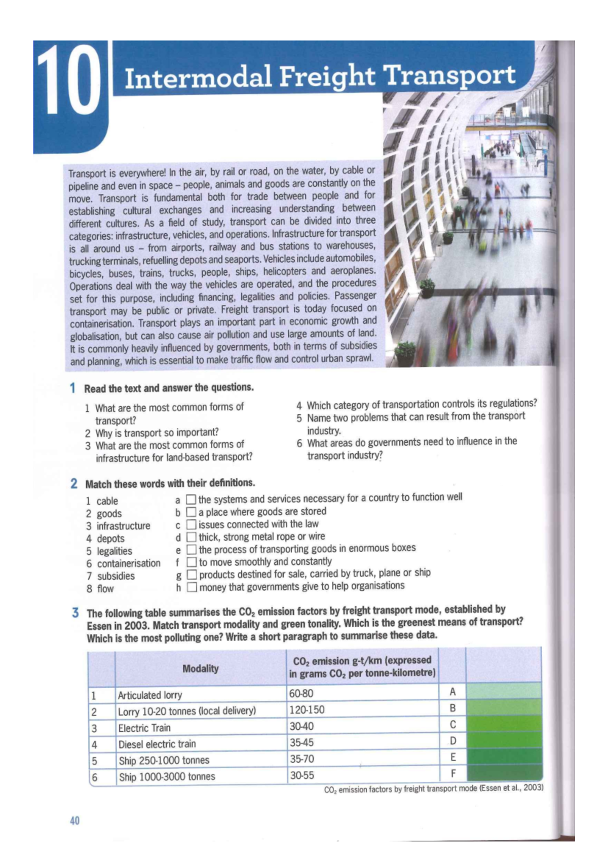 Intermodal Freight Transport: Key Concepts and Logistics (LOG101) - Studocu