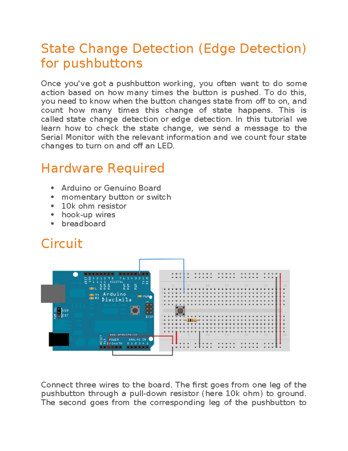 Slot3 State Change Detection for Pushbuttons - State Change Detection ...