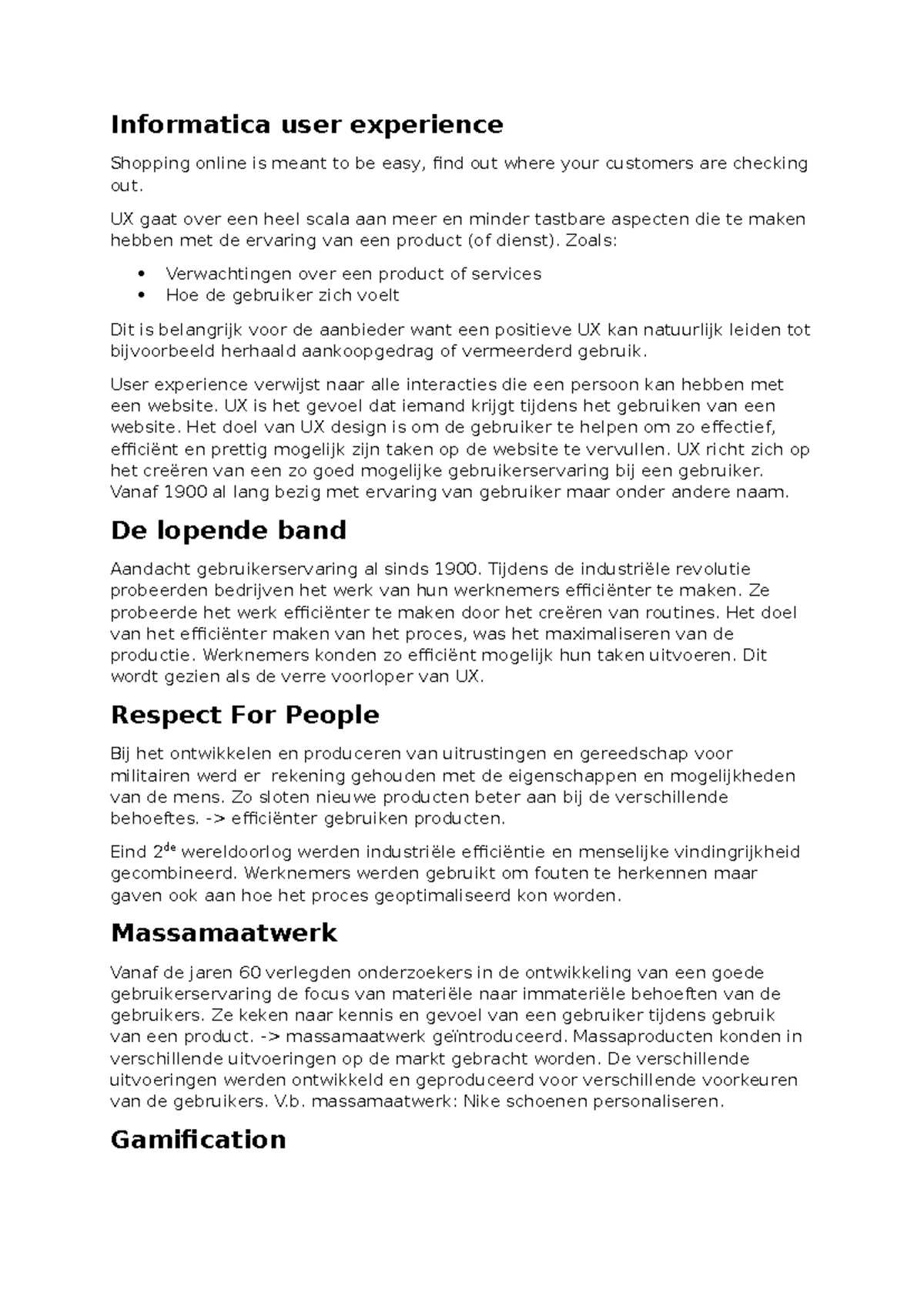Informatica UX: Understanding User Experience and Its Evolution ...
