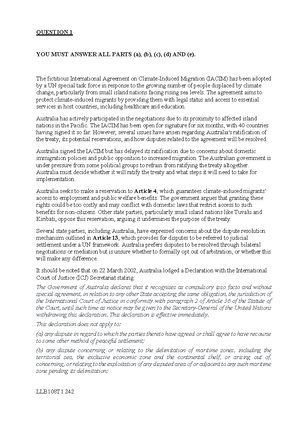 Assessment Research Task 2 LLH 201 Tasksheet - LLH201 Legal Research ...