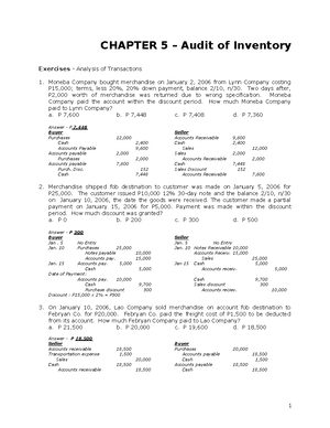 CPA REVIEW SCHOOL OF THE PHILIPPINES (CPAR) MANILA AUDITING FIRST ...