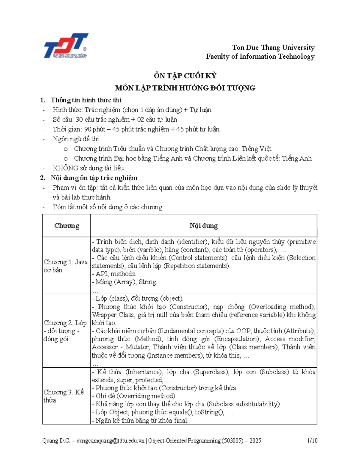 Lab 10: Nested Classes & Design Patterns in OOP (503005) - Studocu