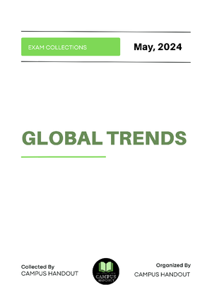 [Solved] global trend chapter 3 shortnote - Global Trends (GT101) - Studocu
