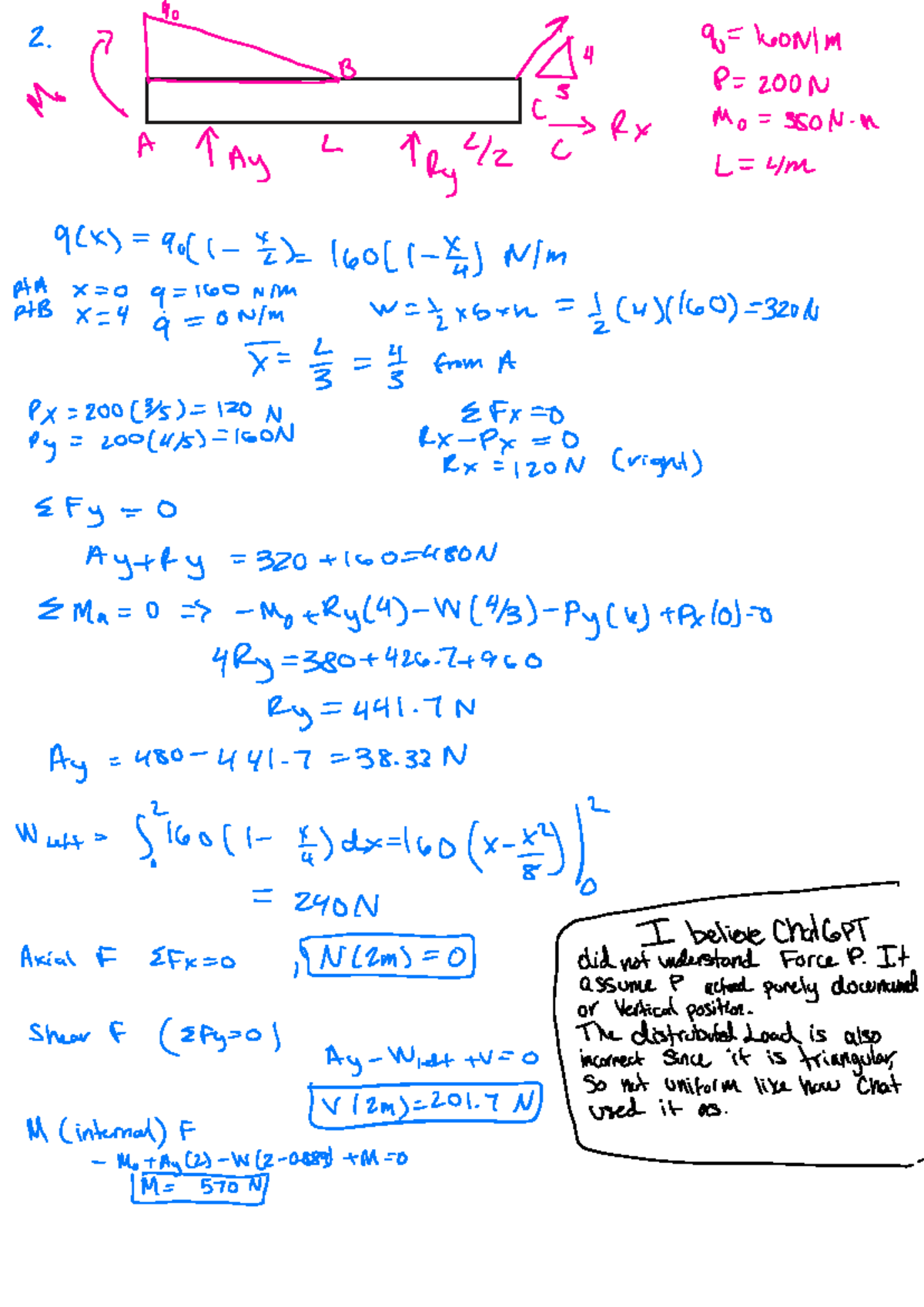 Biomechanics HW - Problem Set 4 Analysis and Solutions - Studocu