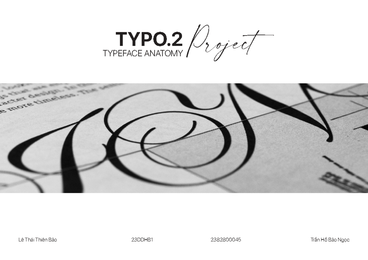 Typeface Anatomy - TYPO.2 Project Analysis of Didot & Outfit - Studocu