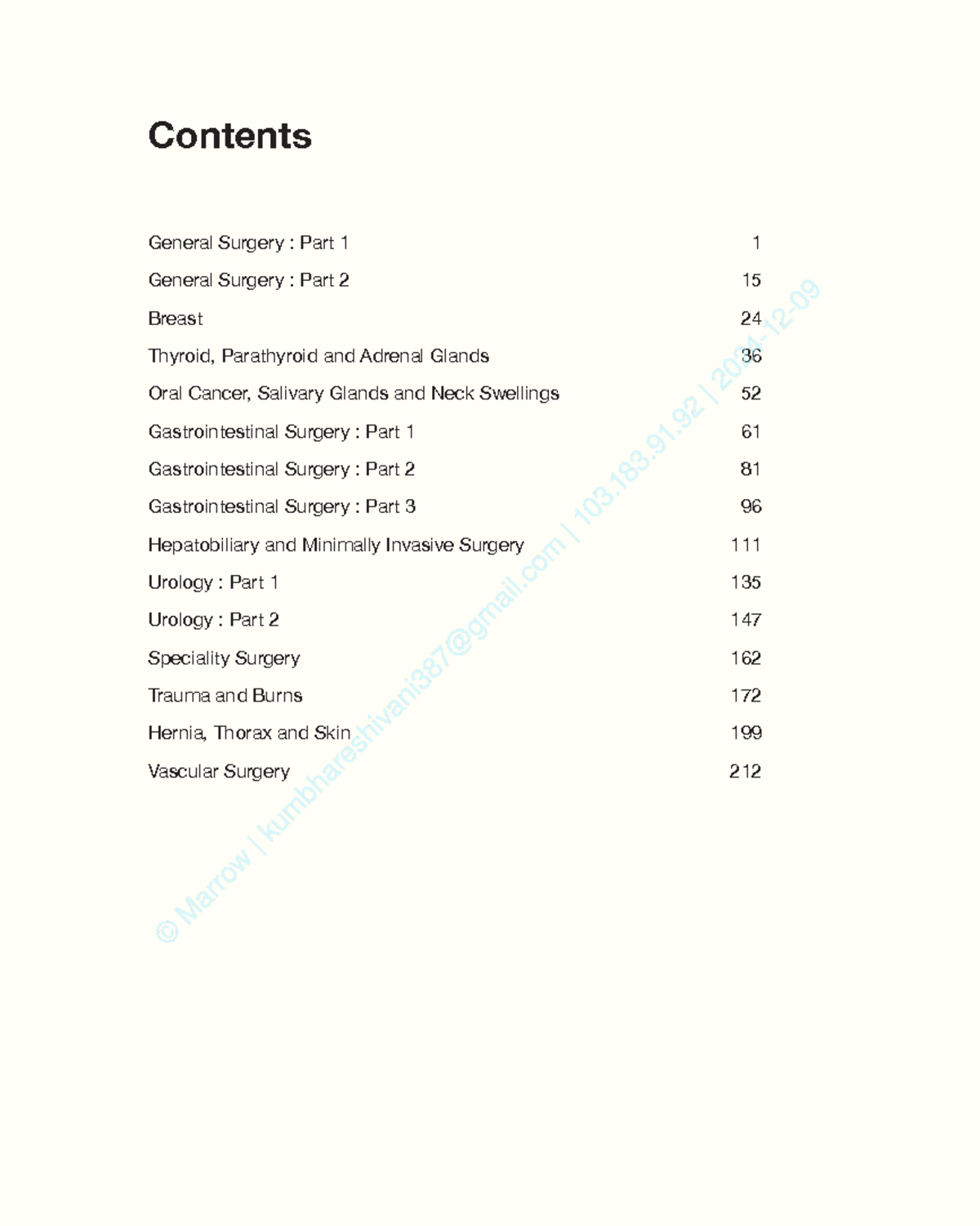 General Surgery Revision Notes: Parts 1 & 2 (Surgery Revision v4.0 ...