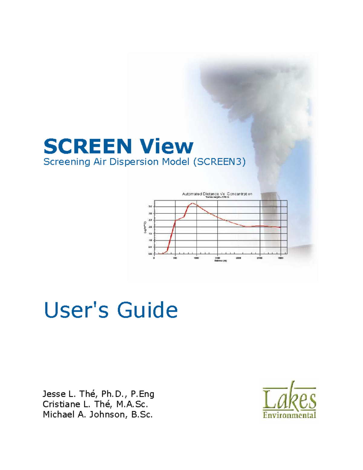 SCREEN3 View User's Guide: Comprehensive Overview and Instructions ...