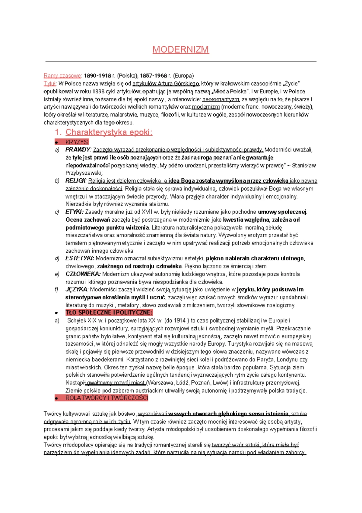 Sprawdzian Wiadomości Z śmierć Urzędnika www.studocu.com