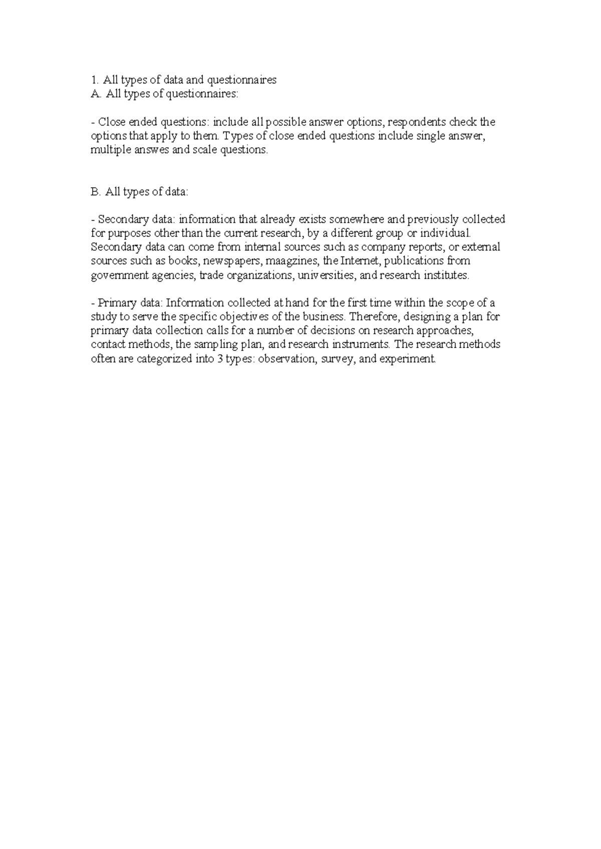 MKT 101: Comprehensive Marketing Lecture Notes and Data Analysis - Studocu
