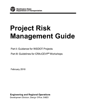 [Solved] Identify the Topics Addressed in a Risk Management Plan Assess ...