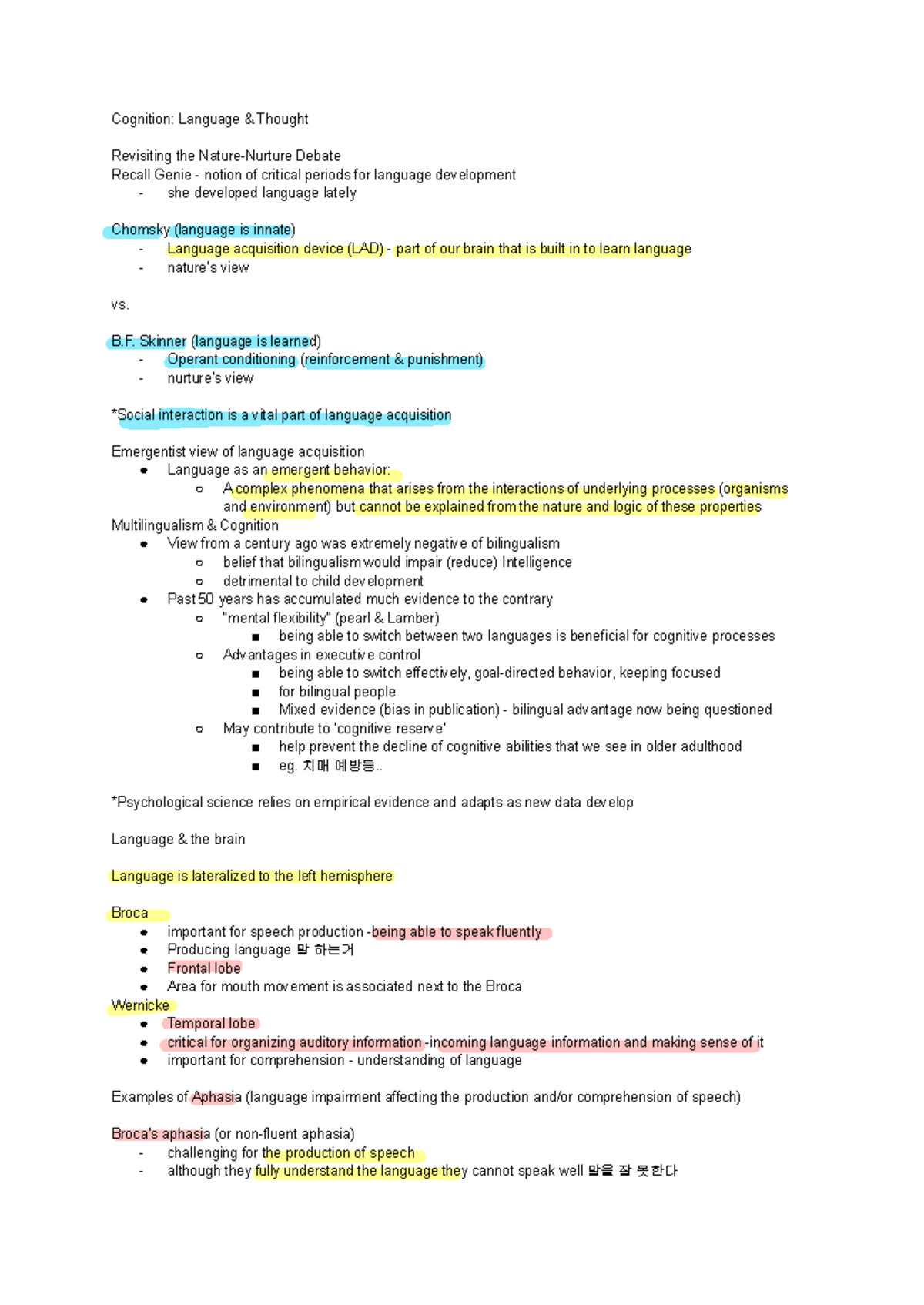 Cognition in Psychology: Language, Thought, and Intelligence Insights ...