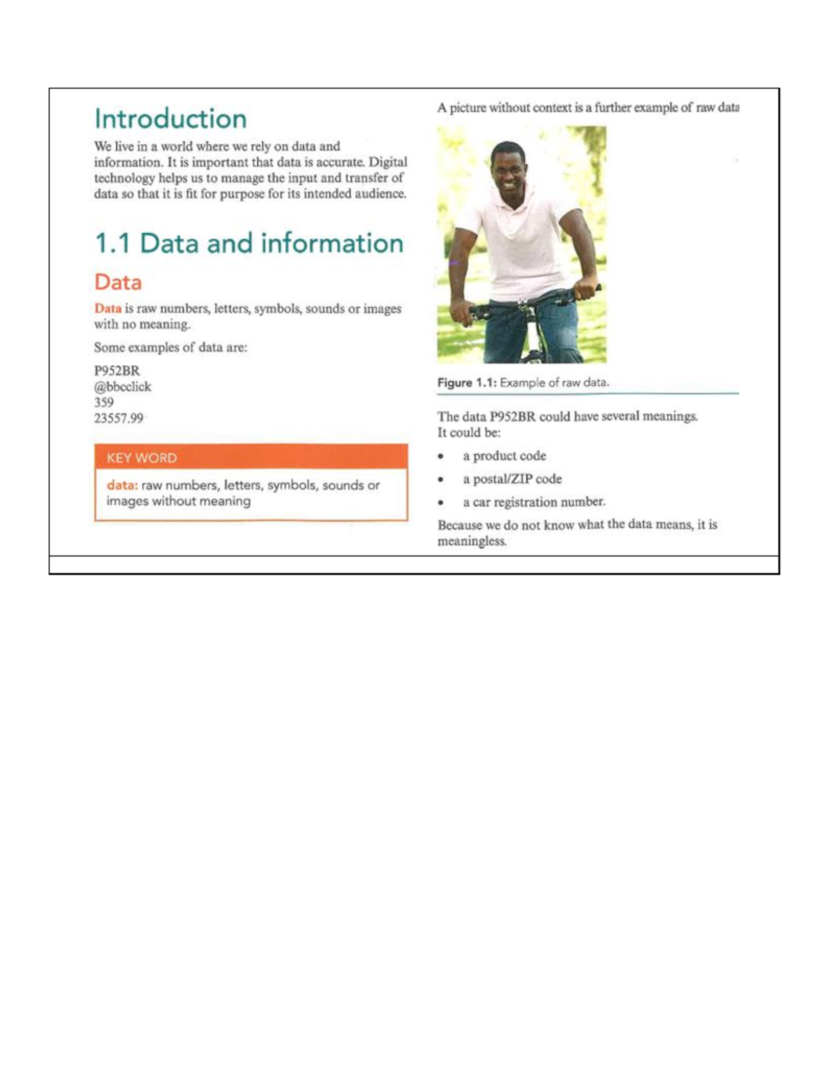 Ch 1.1 A I - Understanding Data vs. Information - Studocu