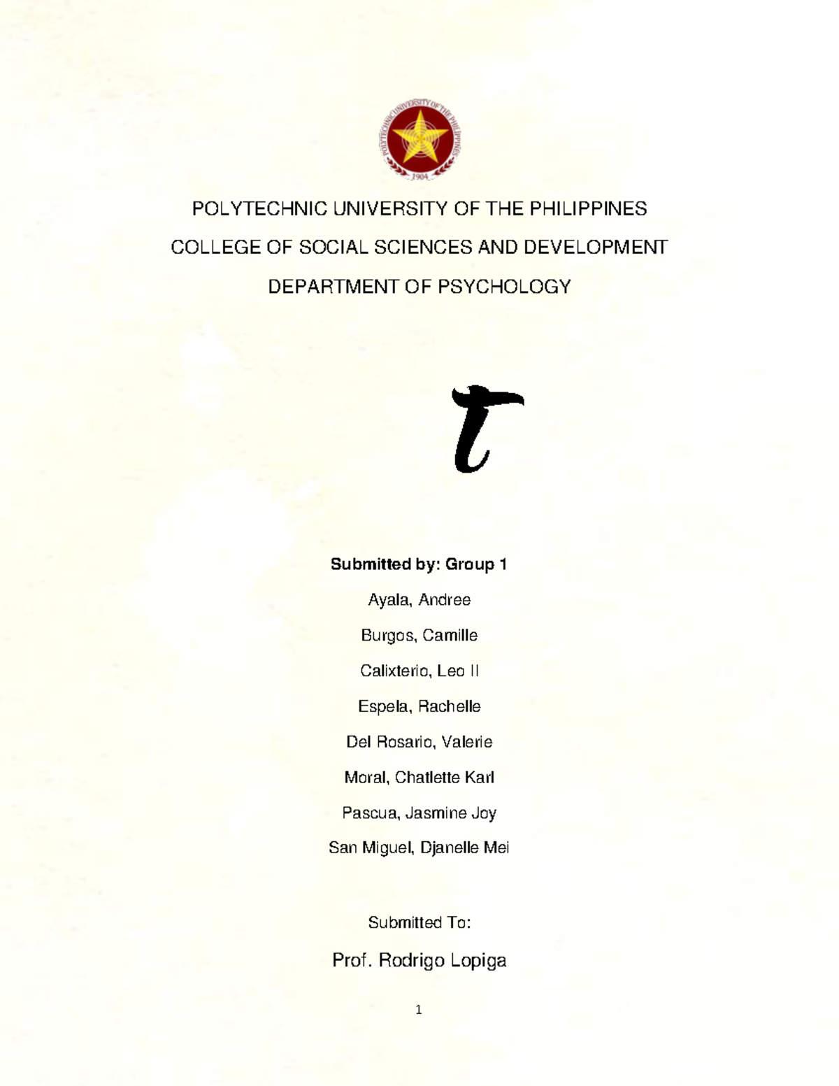Hand Test Overview and Scoring Guide (PSY 101) - Studocu
