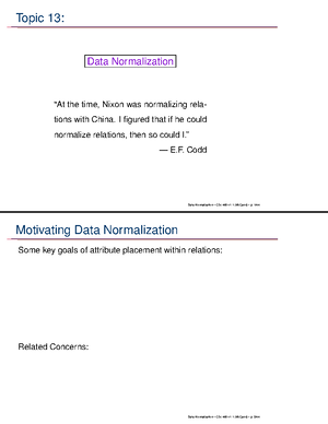 Comprehensive Guide to Relational Algebra, SQL & Data Normalization ...