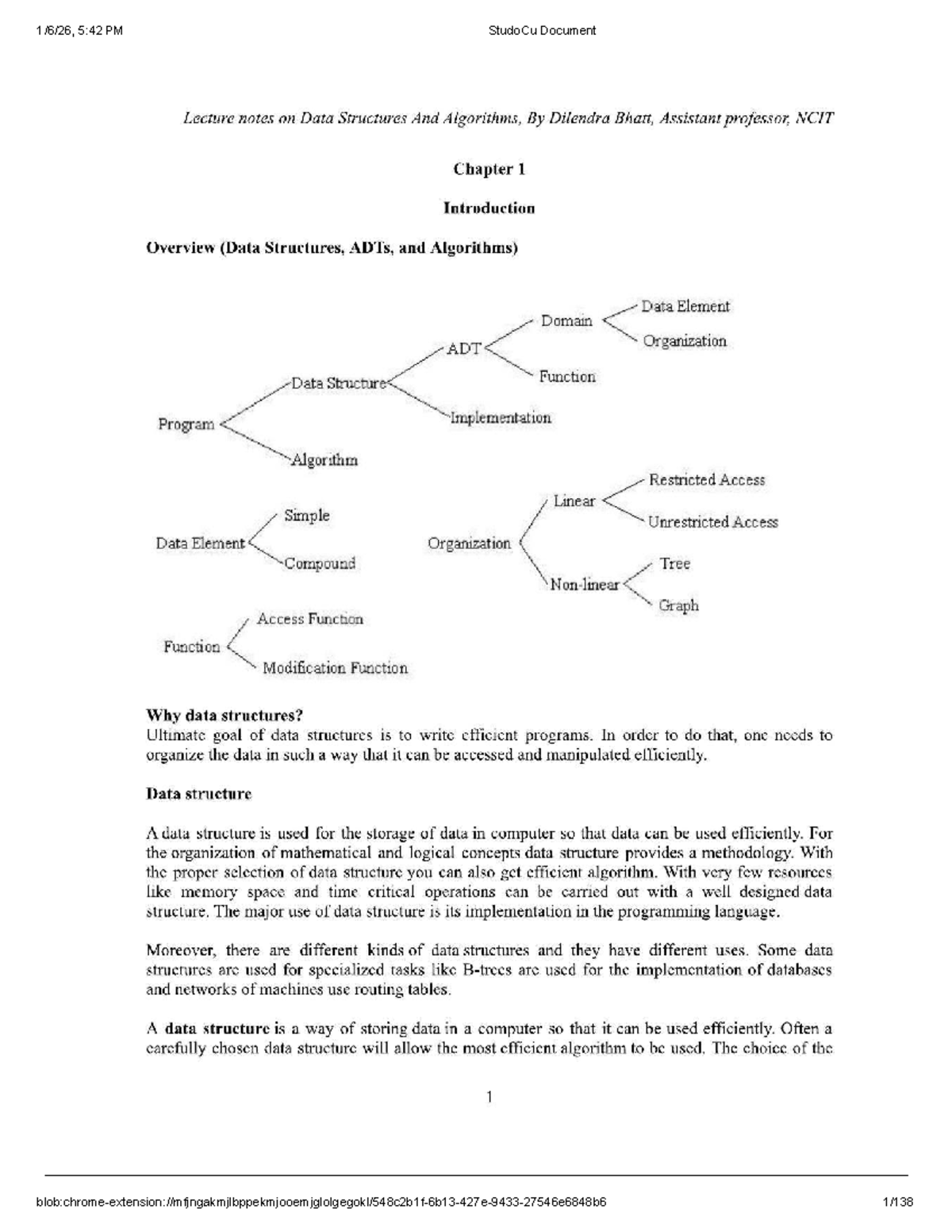 StudoCu Document Notes: Comprehensive Study Guide - Studocu