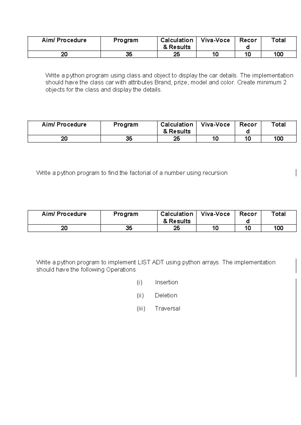 Practical Pattern: Python Programming Procedures & Algorithms (Course ...