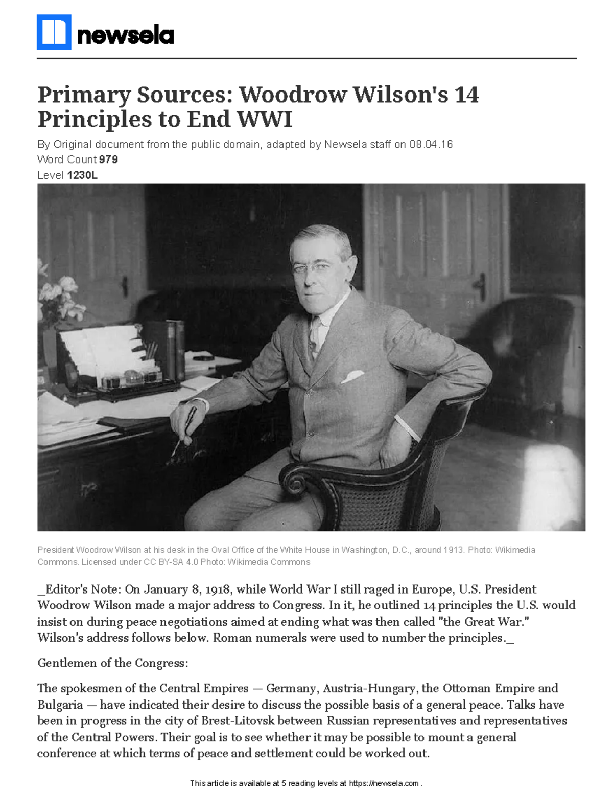 Kami Export - Wilson 14 points - Primary Sources: Woodrow Wilson's 14 ...