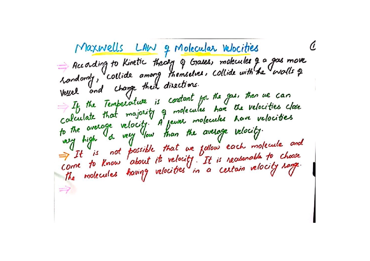Physics Notes - Updated Overview (01/11/2023) - Studocu
