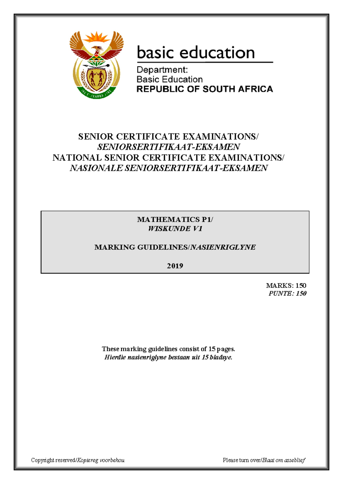 Exam June 2019, questions - SENIOR CERTIFICATE EXAMINATIONS ...