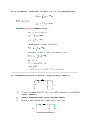Lab 3 Fast Fourier Transforms FFTs - ELYM316 - ELYM LAB 3 202 5 R ...