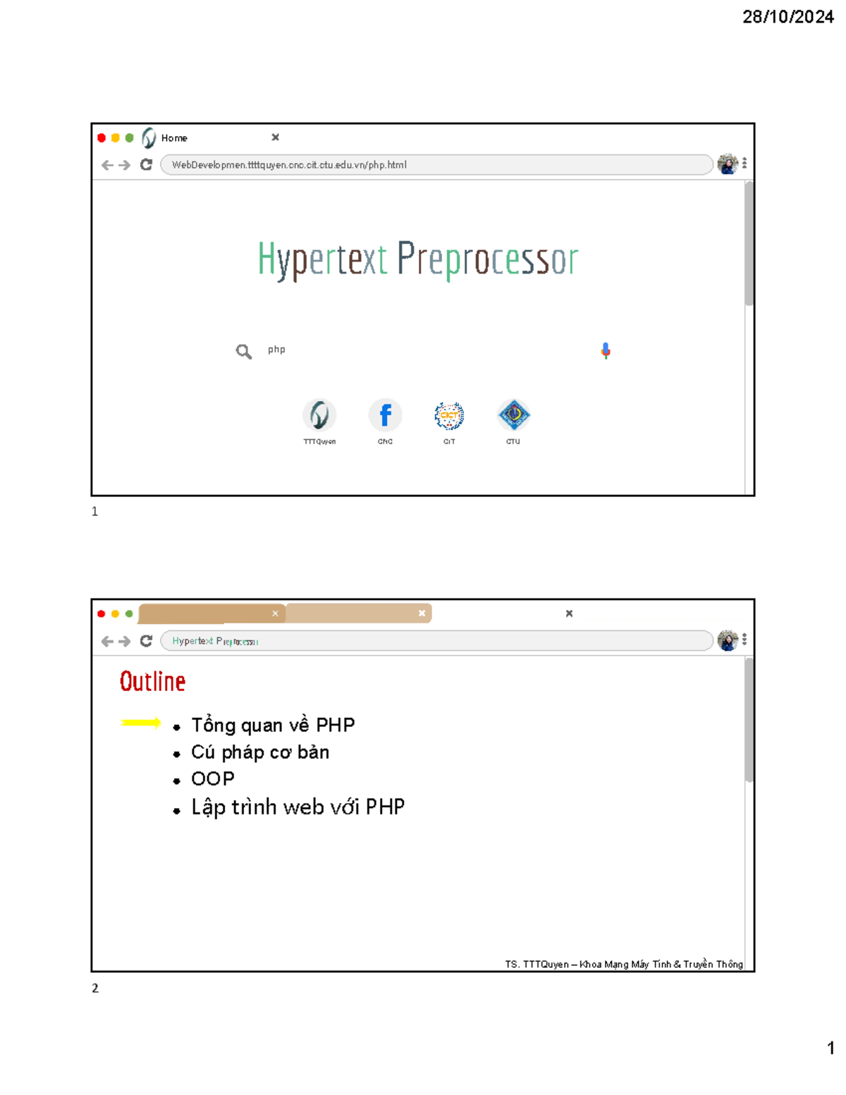 C7 PHP - Comprehensive Overview and Basic Syntax Details - Studocu