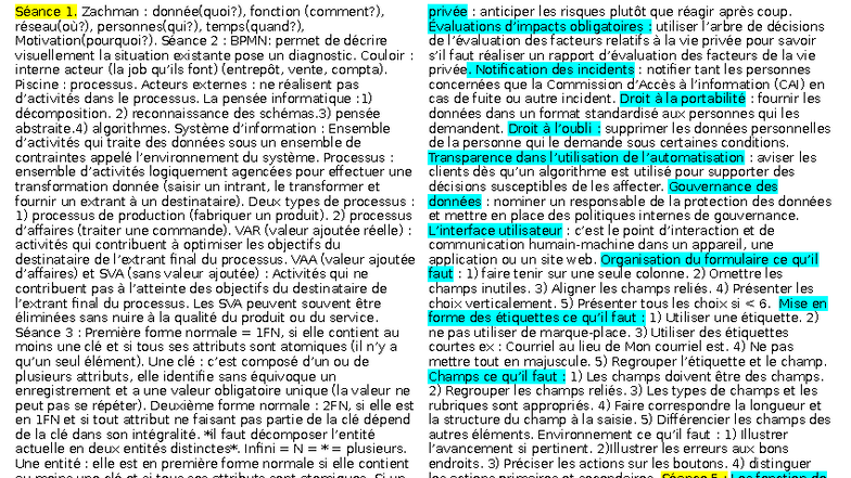 Feuille de notes - Examen TI : Concepts et Processus en Informatique ...