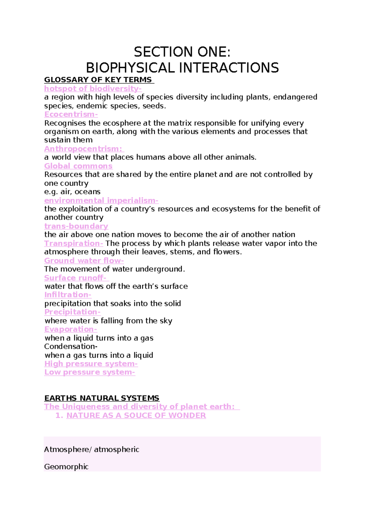 BIO 101: Human Impact on Biodiversity & Land Cover Change Case Study ...