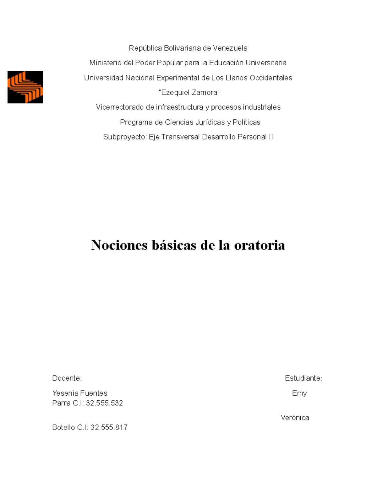 Nociones Básicas de la Oratoria en el Ámbito Jurídico - Desarrollo ...