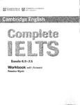 Cambridge Complete IELTS 6.5-7.5 Workbook Study Guide