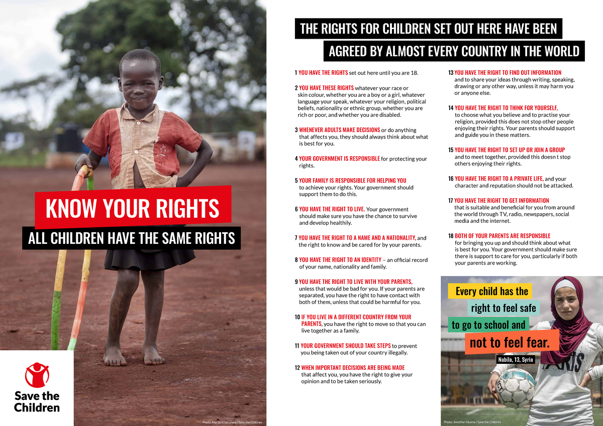 UNCRC Child Rights Overview - Child-Friendly Version 2022 - Studocu
