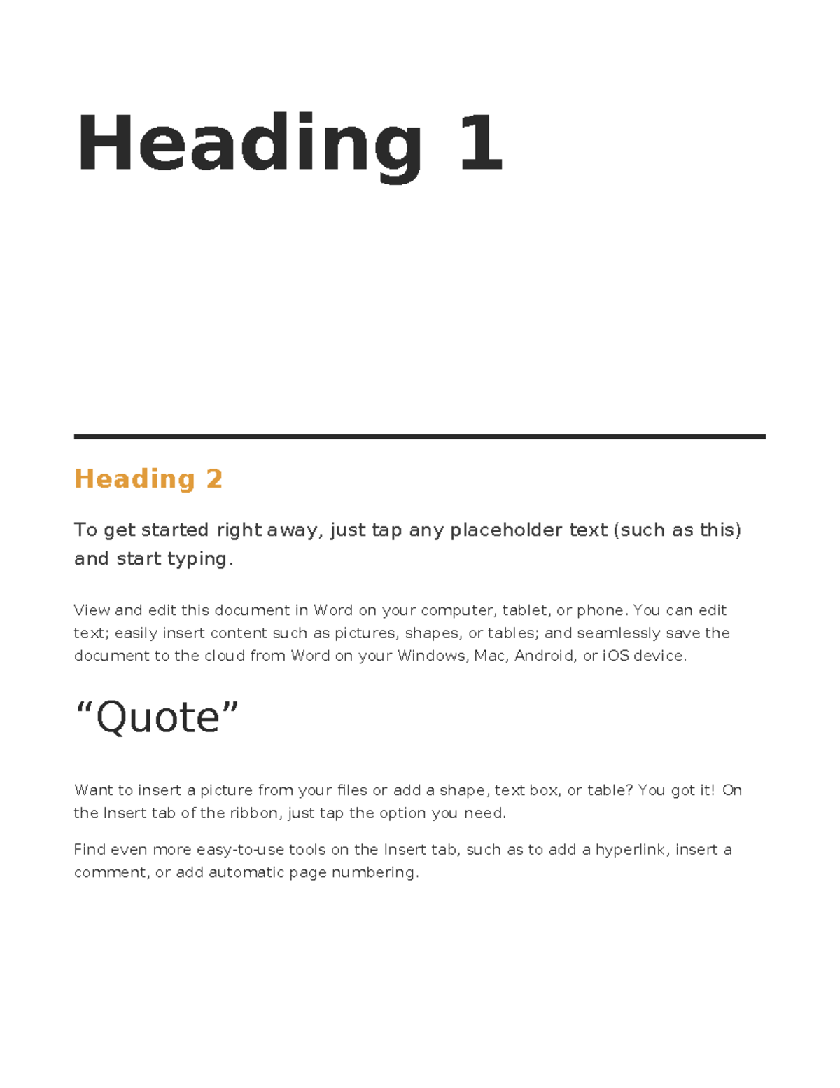 Document Editing Guide: Tips for Word on All Devices - Studocu