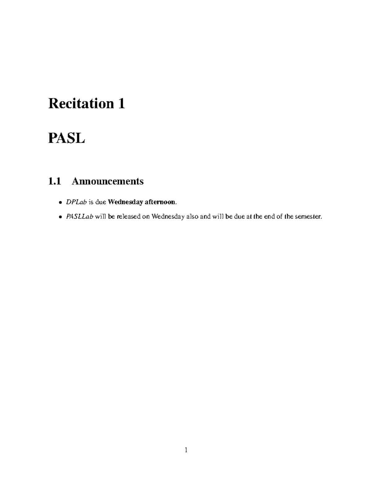 Notes Recitation 14 - Parallel And Sequential Data Structures And ...