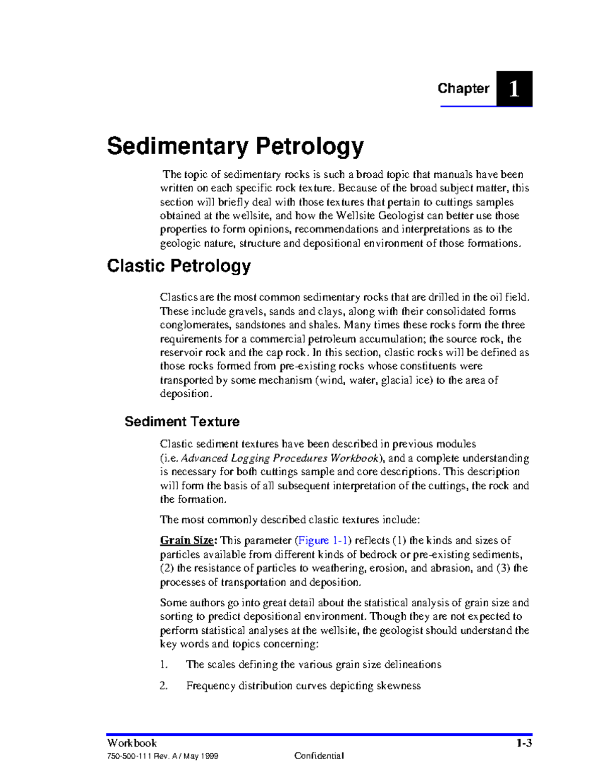 Chapter 1: Overview of Sedimentary Petrology and Clastic Textures - Studocu
