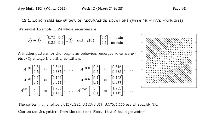 ApplMath 1201B Week 12 (Winter 2025) Recurrence Equations Analysis ...