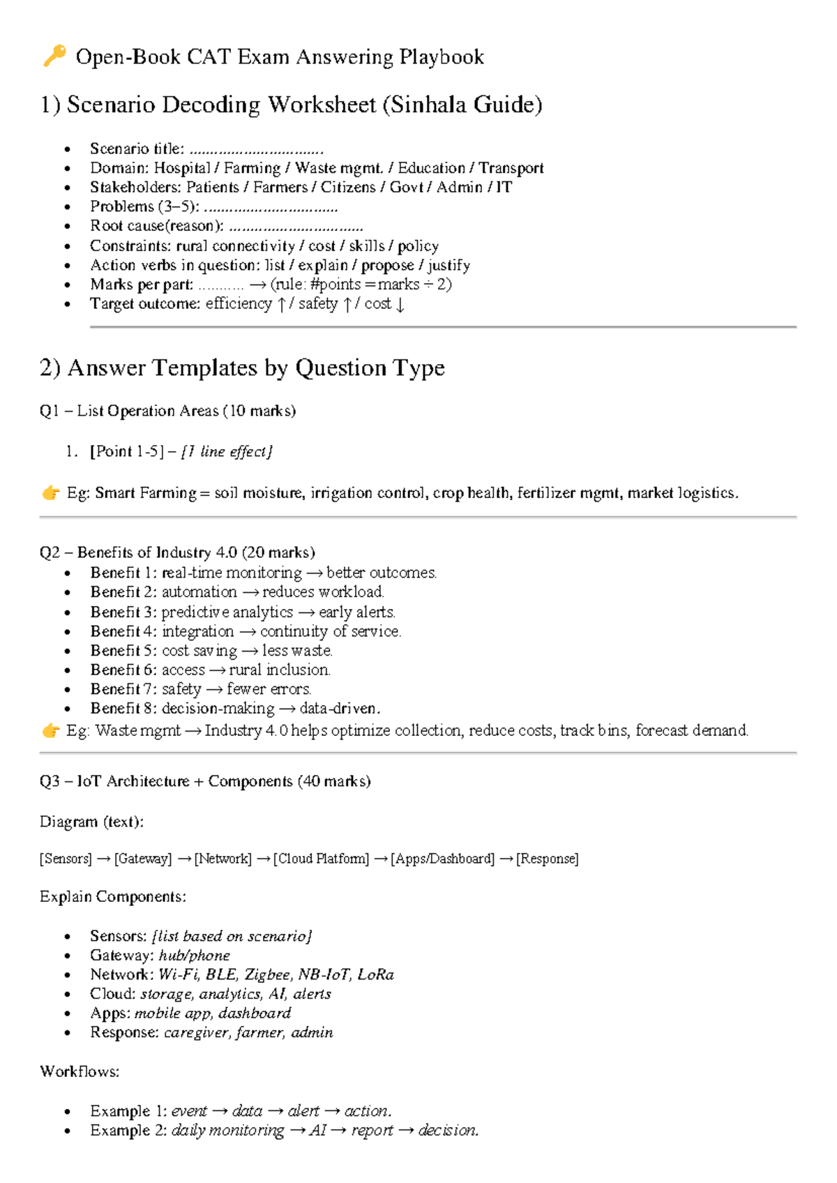 Embedded Systems Q&A - Computer Engineering CAT Exam Guide - Studocu