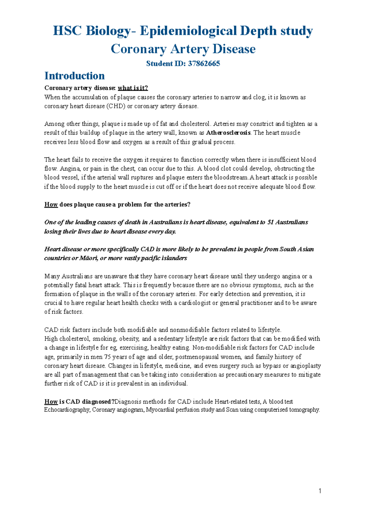 (CAD) 2025 bio mod 8 assesment task - HSC Biology- Epidemiological ...