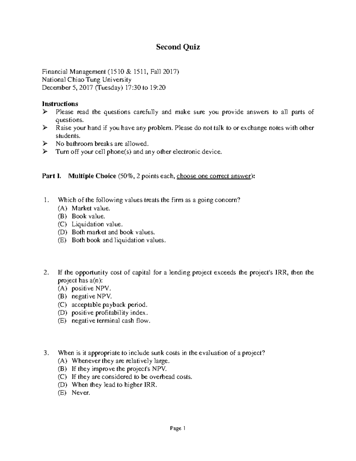 Understanding Net Present Value (NPV): Definition & Calculation Steps -  Studocu