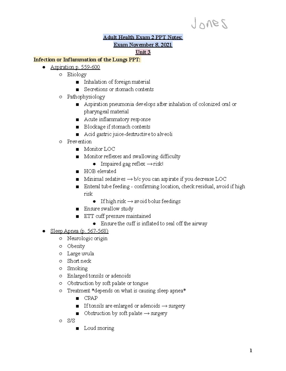 Exam 2 AH2 Notes: Infection, Inflammation, and Perfusion Disorders ...