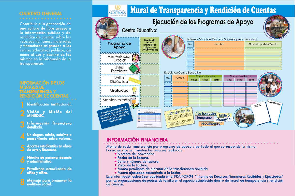 Informe sobre Transparencia y Rendición de Cuentas en Educación - Document Preview