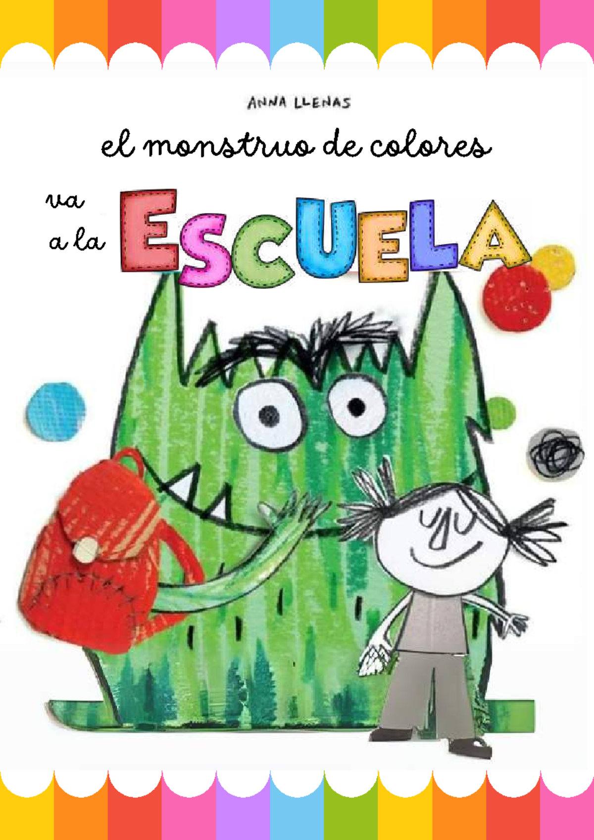 Cuento: El Monstruo de Colores Va a la Escuela - Document Preview