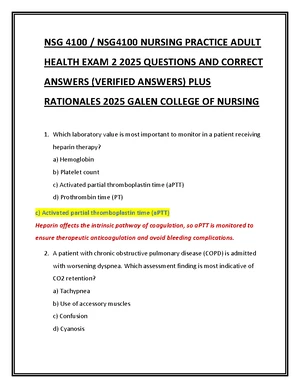 Reflective Journal Entry 2 for NSG 4100: Adult Health - Studocu