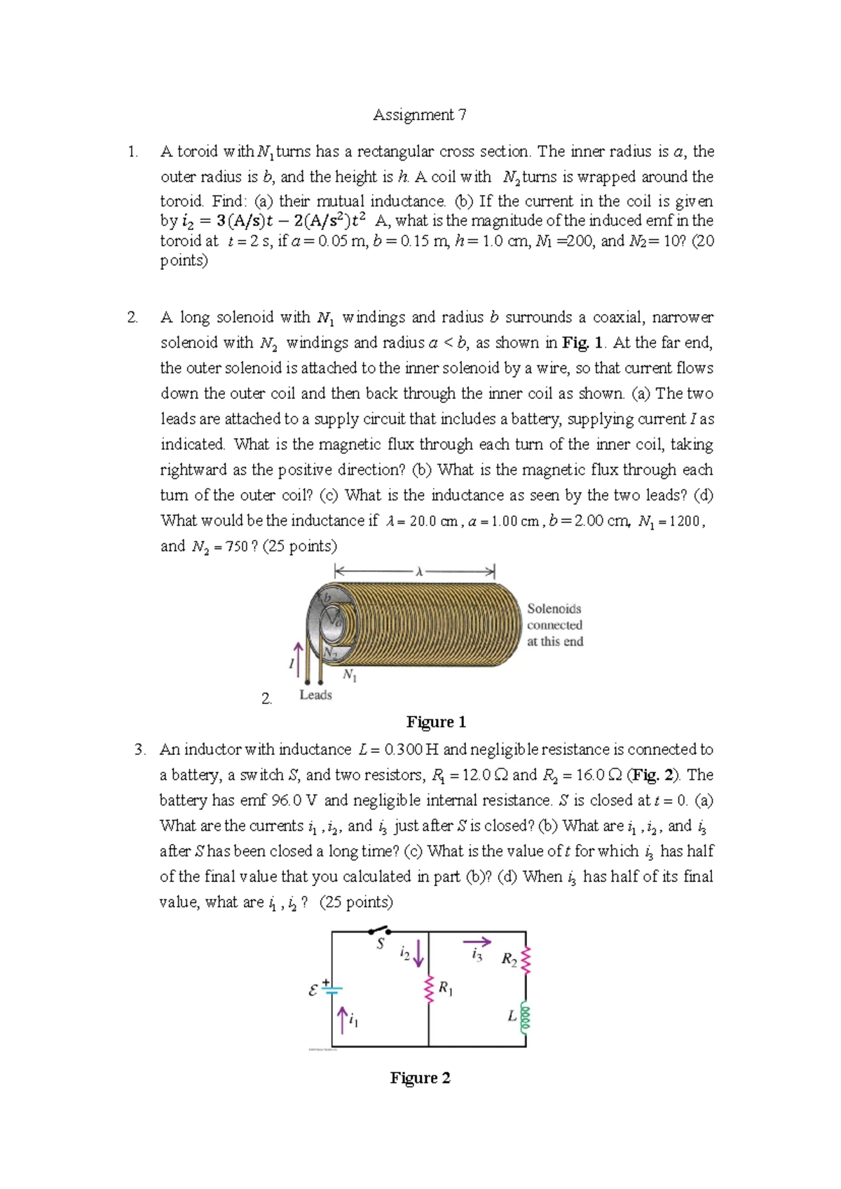 AP Physics Sample Problems: Mechanics 1982 & 1986 Exam Questions - Studocu